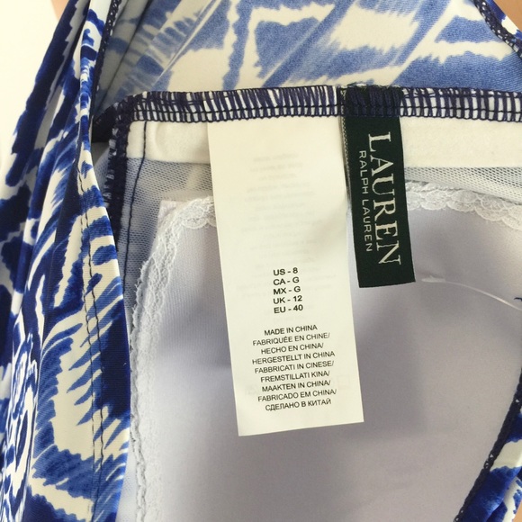 Ralph Lauren Tankini Set Size 8 - Picture 10 of 14